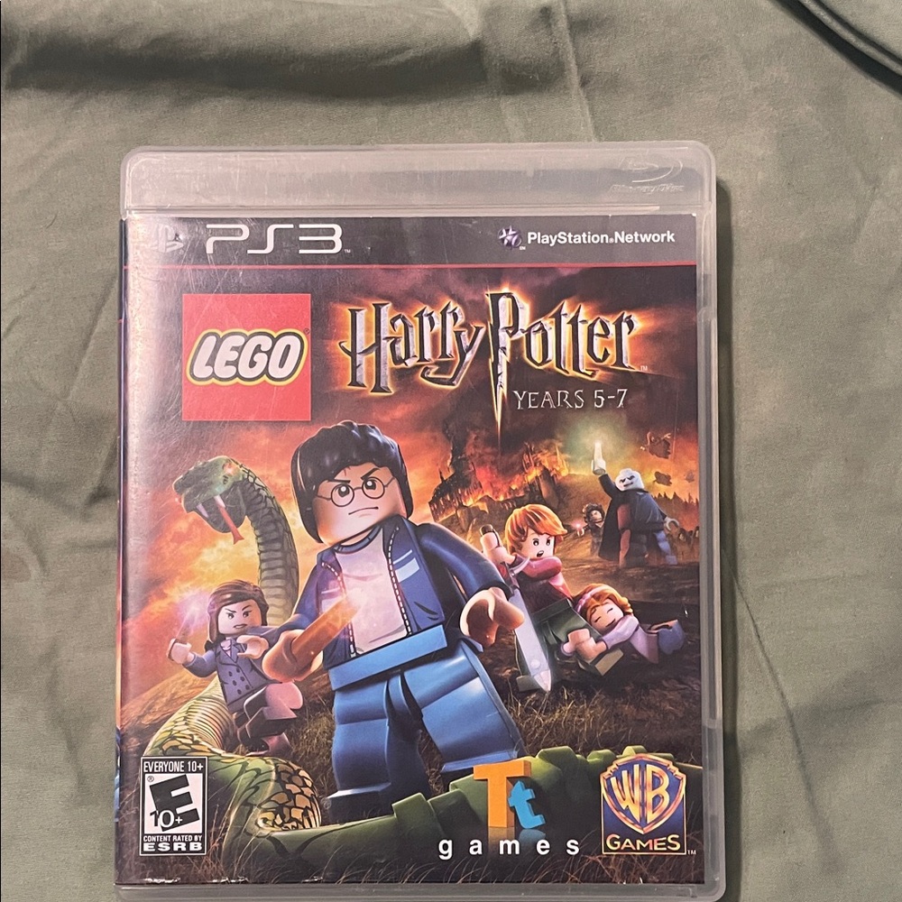 LEGO Harry Potter Years 5-7 PS3 Game Cover